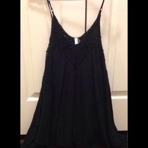 Black tank dress