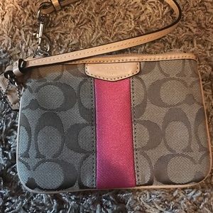 Coach wristlet