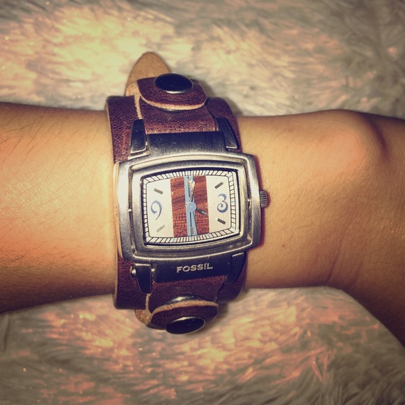 fossil accessories flip watch poshmark