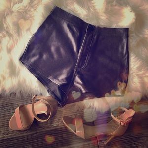 American Apparel Dark Grey Disco Shorts