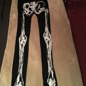 Skeleton leggings
