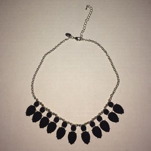 Black jewel necklace