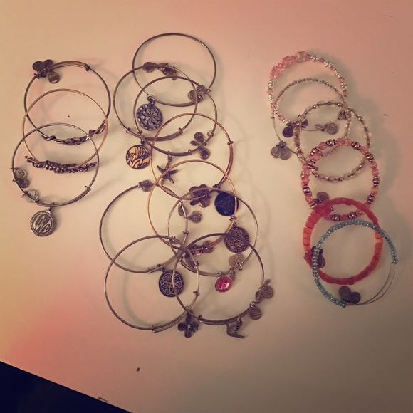 Alex&Ani bracelet lot of 18