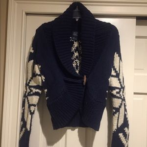 SALE😍American Eagle snowflake cardigan / sweater