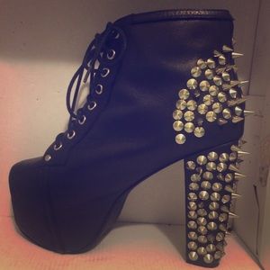 Jeffrey Campbell Spiked Heel Boots