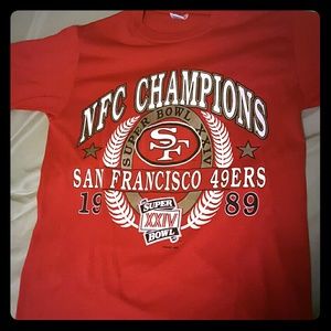 49ers 1989 superbowl shirt