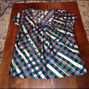 100% silk Banana Republic blouse