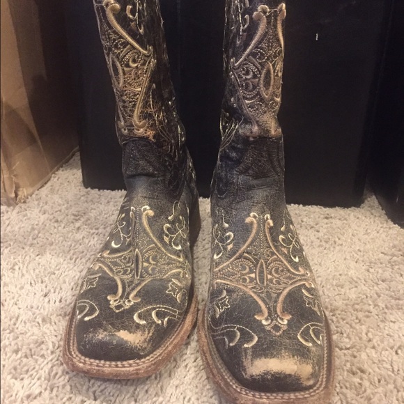 Circle G Leather Boots