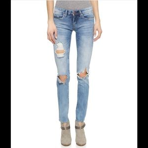 Blank NYC Denim Distressed Skinny in Good Vibes