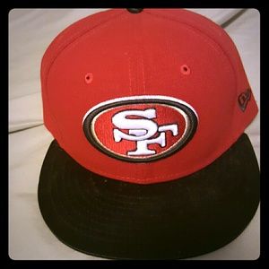 49ers New Era Fitted Hat sz 7 1/2