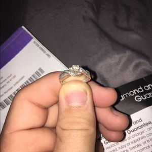 1/8 carrot Diamond Ring! Have paper work to prove!