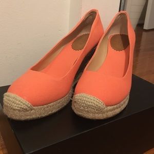Last chance!  J Crew Seville Espadrilles Wedges