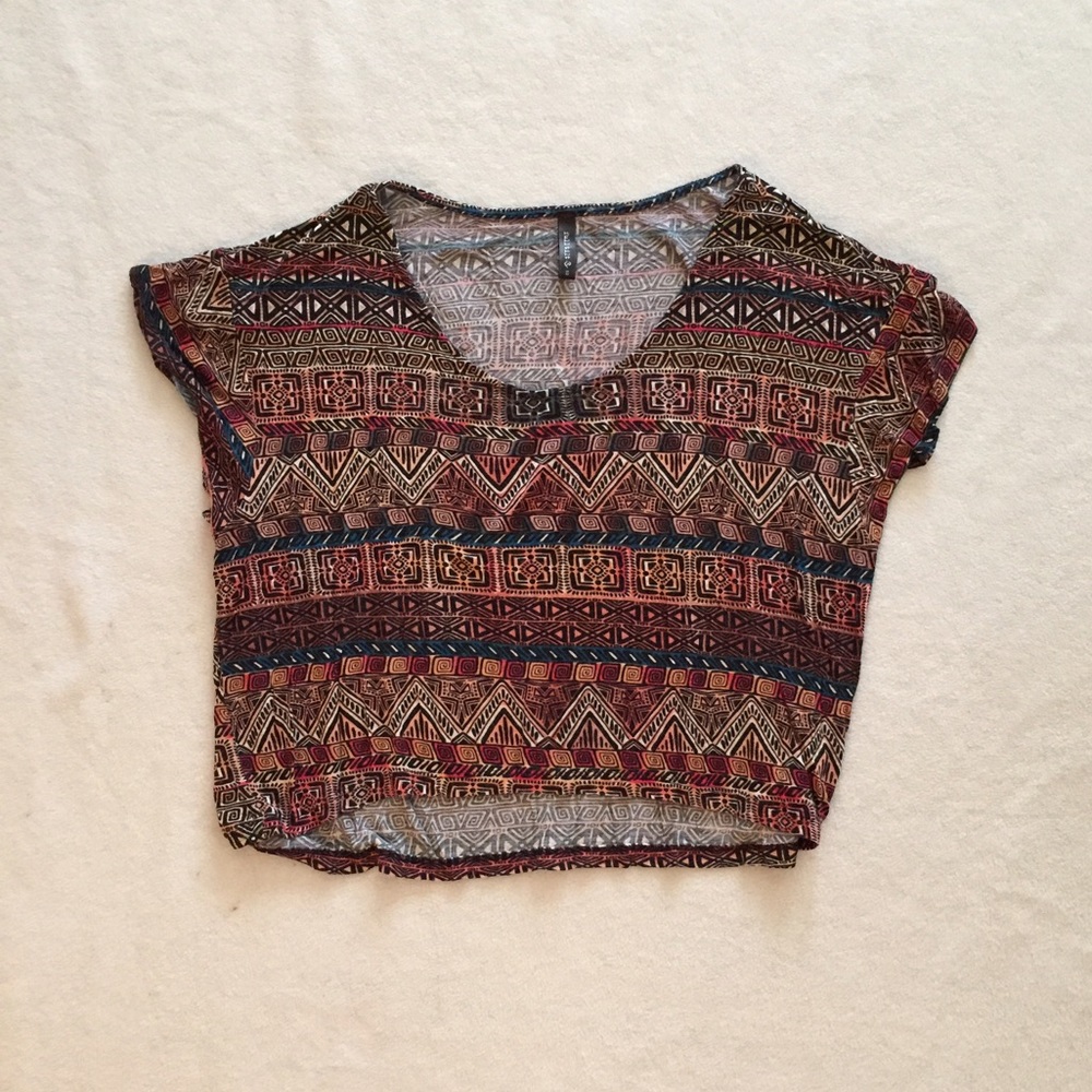 FREE WITH PURCHASE // Tribal Print Shirt