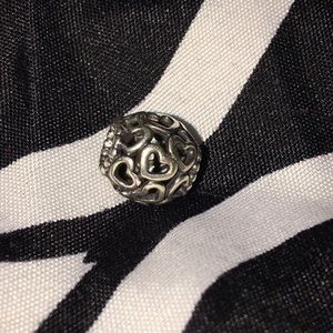 PANDORA OPEN YOUR HEART OPENWORK CHARM