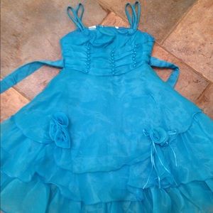Little girls pageant dress