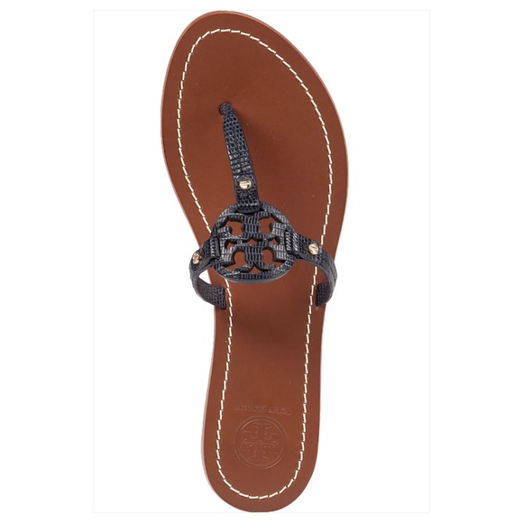 💯%Authentic Tory Burch Mini Miller Flat Thong