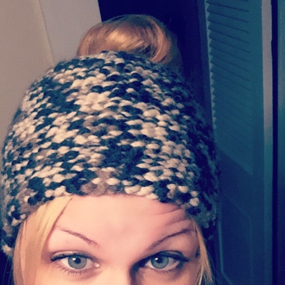 High Bun Beanies - Crocheted