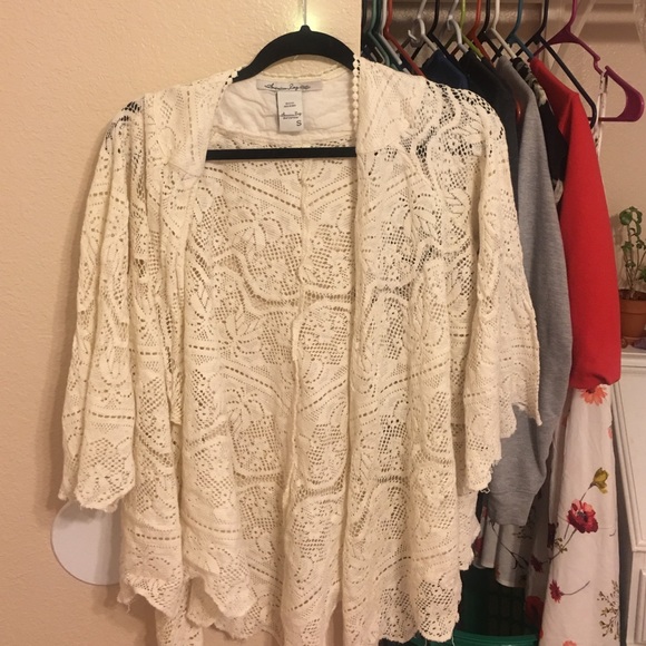 A beautiful lace kimono