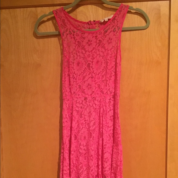 Thislepearl Sheer Lace Floral Dress