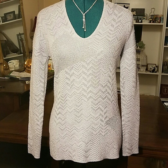 Simply Vera Gray & Silver Sweater