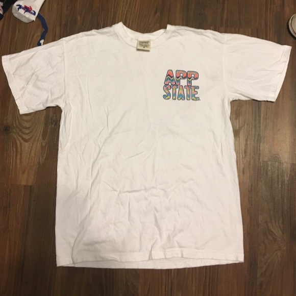 Comfort colors Appalachian state t-shirt size m