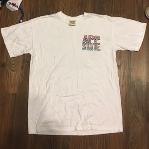 Comfort colors Appalachian state t-shirt size m