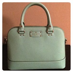 Kate Spade turquoise handbag