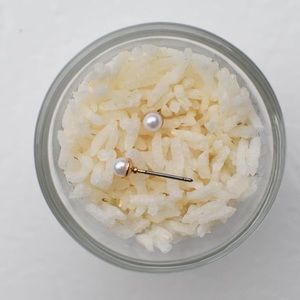 Teeny Tiny Pearl Earrings