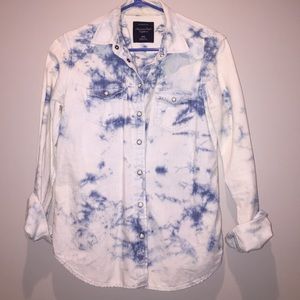 Bleached flannel