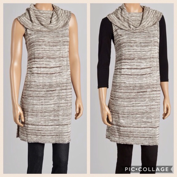 M, L CHIC TURTLENECK DRESS