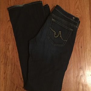 AG Angel Bootcut Dark Wash Jeans