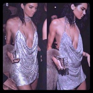 As seen on Kendall Jenner sequin dress
