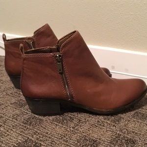 Lucky Brand Women's Basel Boot Toffee