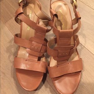 Franco sarto nude gladiator sandals