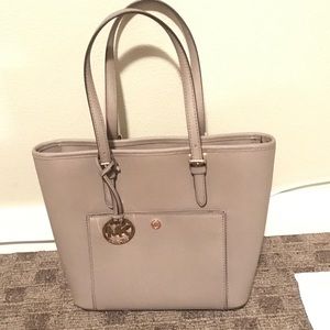 Michael Kors Jet Set Saffiano Medium Dark Dune