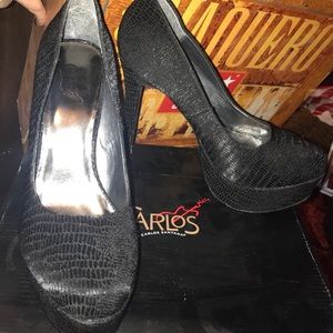 Carlos Santana Black Heels