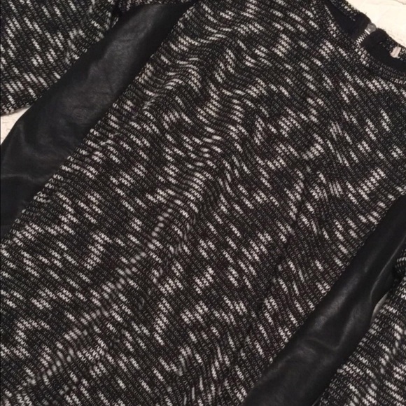 Gently Worn; Black Long Sleeve w/ White Accents