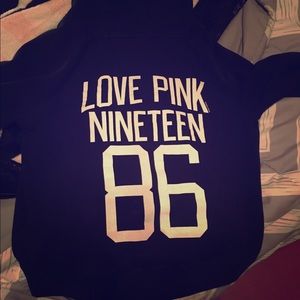 Vs pink hoodie