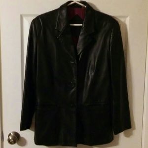 Women's Preston & York Black Leather Jacket
