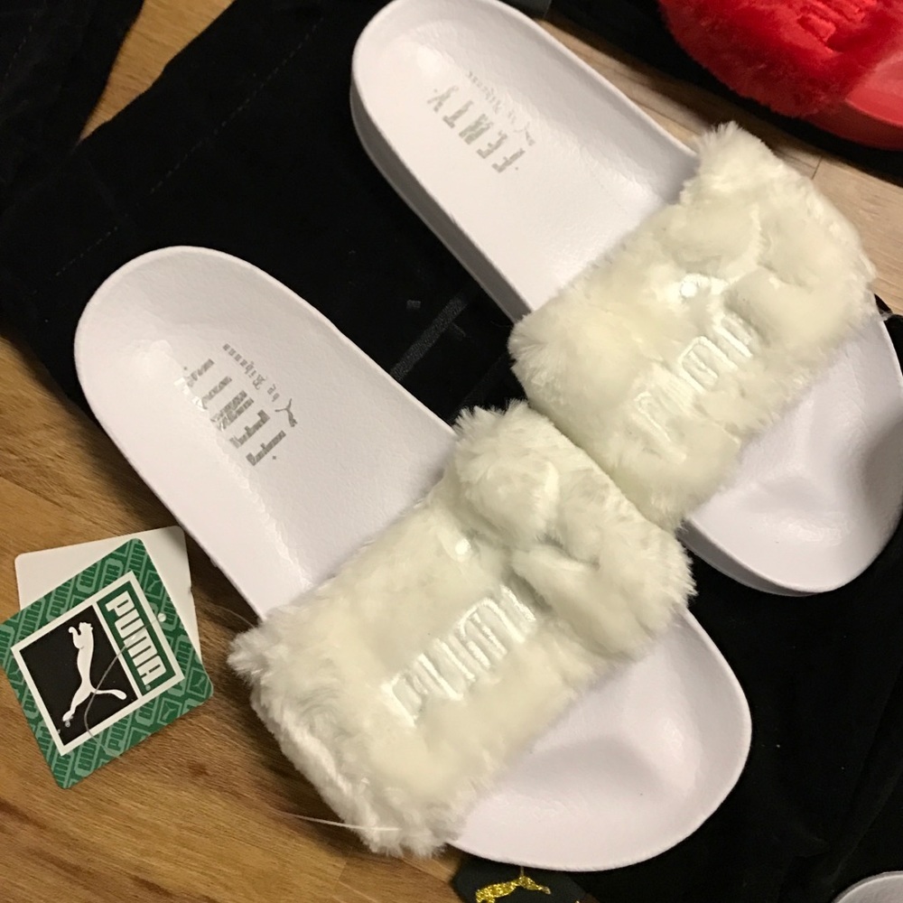 Rihanna x Puma Leadcat Fenty Fur Slide