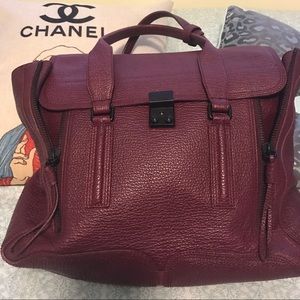 3.1 Phillip Lim. Burgundy.