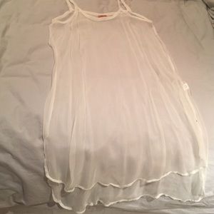 Chan Lou off white sz L dress/slip