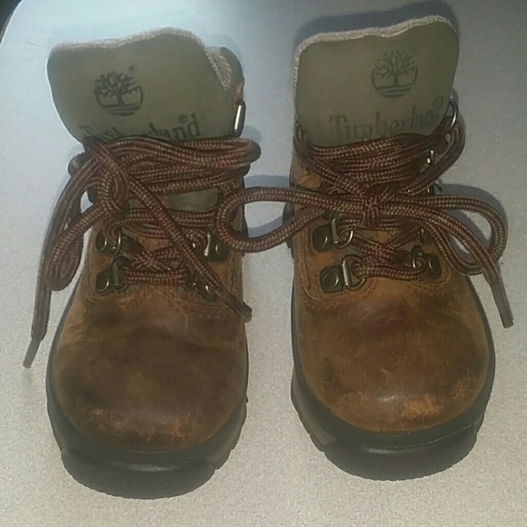Toddler Timberland waterproof hiking boots sz 7