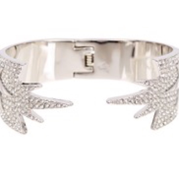 Vince Camuto Open Pave Star Hinge Cuff Bracelet - Picture 2 of 2