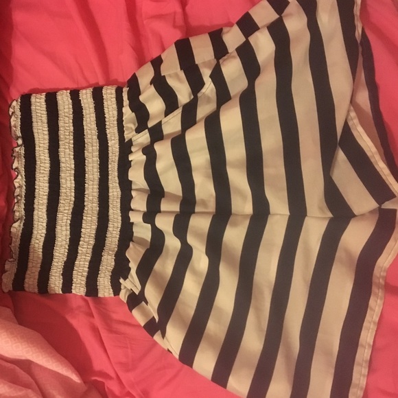 Striped Nautical Romper - Picture 1 of 1