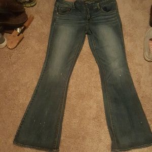 Artist super stretch American eagle jeans
