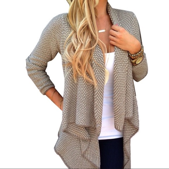 Woven Boutique Cardigan