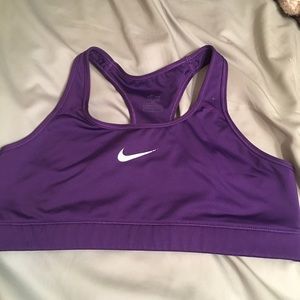 Nike driFit sports bra size LG