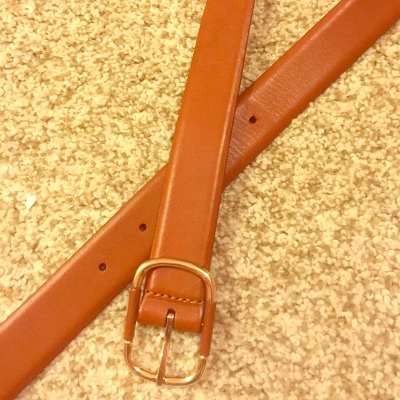 Chestnut Leather J. Crew belt