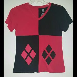 Black and red shirt